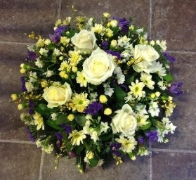 Pastel Funeral Posy